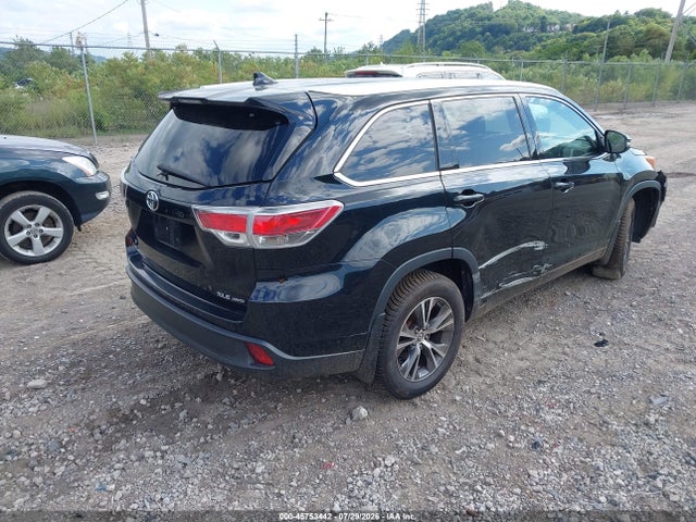 Продажа на аукционе авто 2016 Toyota Highlander Xle V6, vin: 5TDJKRFH3GS504016, номер лота: 45753442