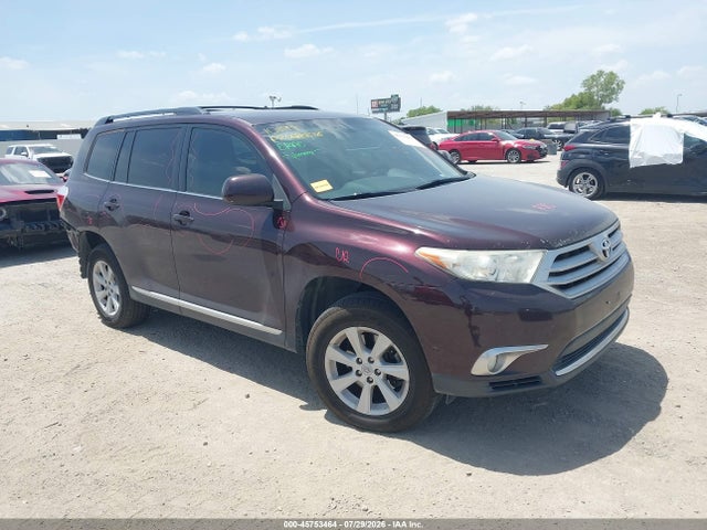 45753464 :رقم المزاد ، 5TDZA3EH4CS026025 vin ، 2012 Toyota Highlander مزاد بيع