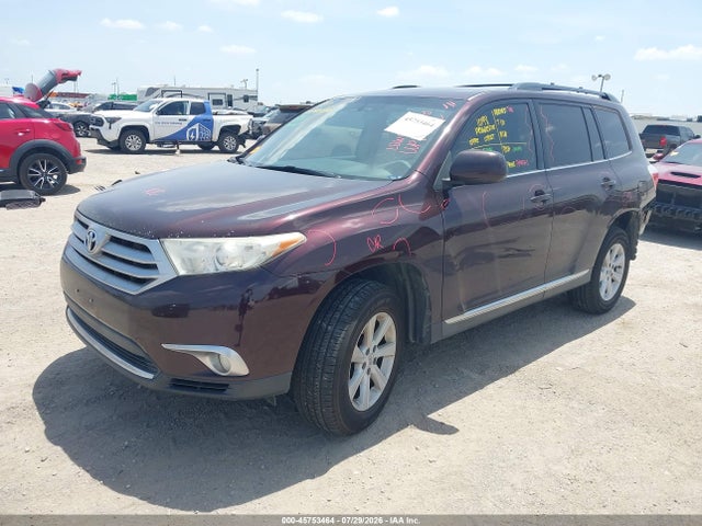 45753464 :رقم المزاد ، 5TDZA3EH4CS026025 vin ، 2012 Toyota Highlander مزاد بيع