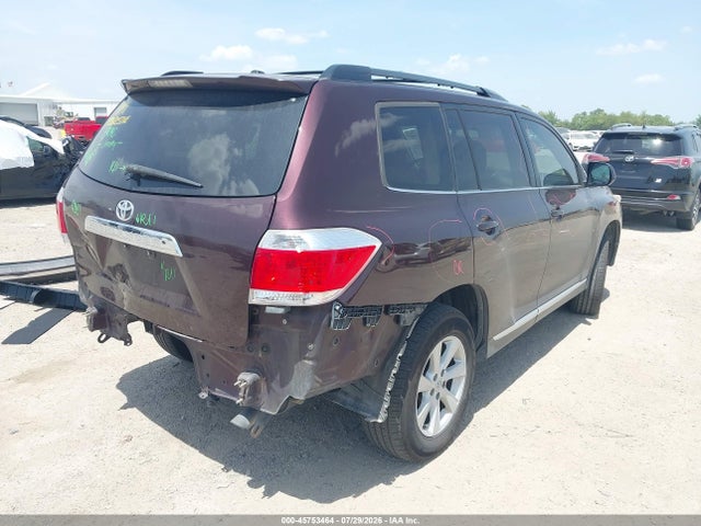 45753464 :رقم المزاد ، 5TDZA3EH4CS026025 vin ، 2012 Toyota Highlander مزاد بيع