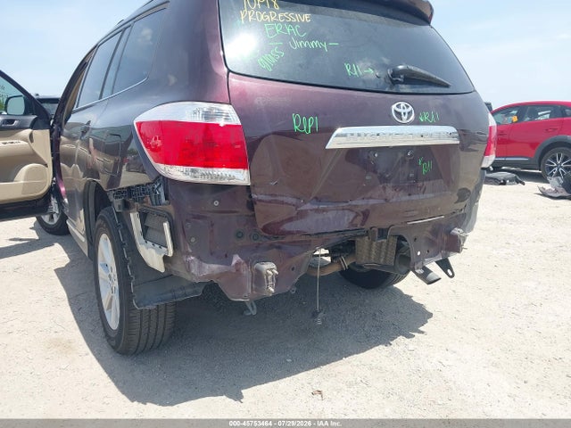 45753464 :رقم المزاد ، 5TDZA3EH4CS026025 vin ، 2012 Toyota Highlander مزاد بيع