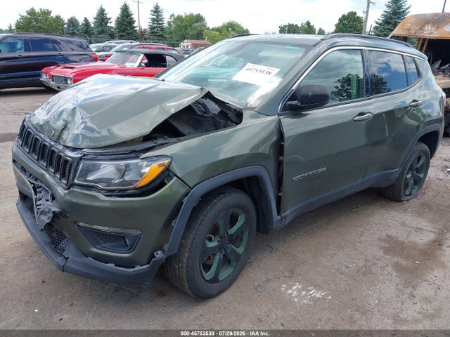 2018 Jeep Compass Latitude 4x4 მანქანა იყიდება აუქციონზე, vin: 3C4NJDBB8JT423082, აუქციონის ნომერი: 45753538