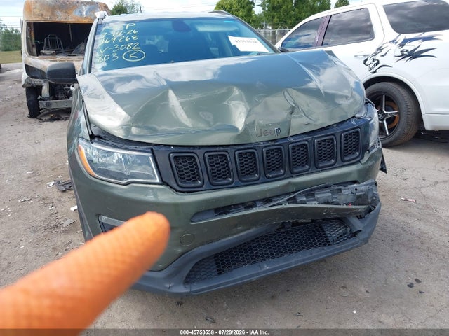 2018 Jeep Compass Latitude 4x4 მანქანა იყიდება აუქციონზე, vin: 3C4NJDBB8JT423082, აუქციონის ნომერი: 45753538