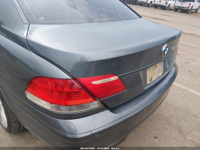 2007 Bmw 750li მანქანა იყიდება აუქციონზე, vin: WBAHN83557DT69091, აუქციონის ნომერი: 45753591
