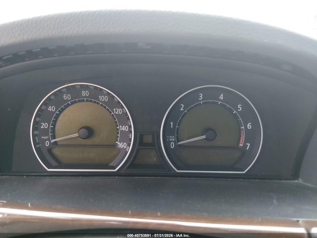 2007 Bmw 750li მანქანა იყიდება აუქციონზე, vin: WBAHN83557DT69091, აუქციონის ნომერი: 45753591
