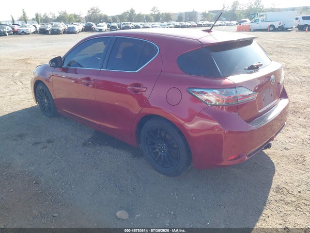 45753614 :رقم المزاد ، JTHKD5BHXD2148307 vin ، 2013 Lexus Ct 200h مزاد بيع