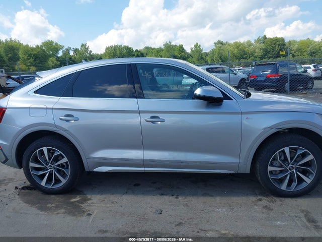 45753617 :رقم المزاد ، WA15AAFY2N2066190 vin ، 2022 Audi Q5 Sportback Premium Plus 45 Tfsi S Line Quattro S Tronic مزاد بيع