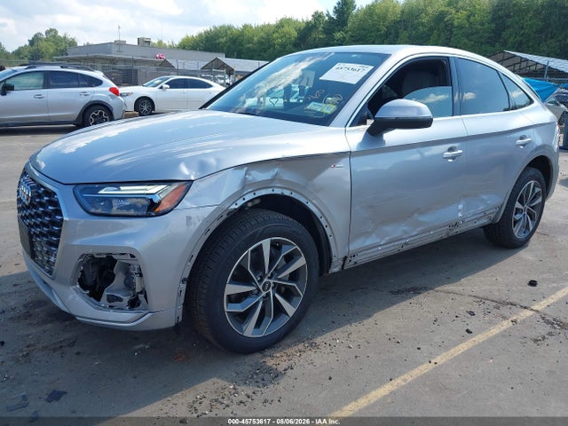 45753617 :رقم المزاد ، WA15AAFY2N2066190 vin ، 2022 Audi Q5 Sportback Premium Plus 45 Tfsi S Line Quattro S Tronic مزاد بيع