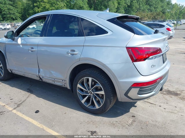 45753617 :رقم المزاد ، WA15AAFY2N2066190 vin ، 2022 Audi Q5 Sportback Premium Plus 45 Tfsi S Line Quattro S Tronic مزاد بيع