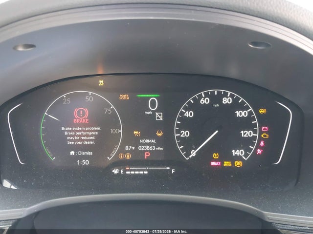 2HGFE4F8XSH332575 Honda Civic Hybrid Sport/sport Touring