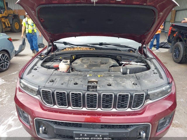 45753655 :رقم المزاد ، 1C4RJKDG1P8732205 vin ، 2023 Jeep Grand Cherokee L Overland 4x4 مزاد بيع