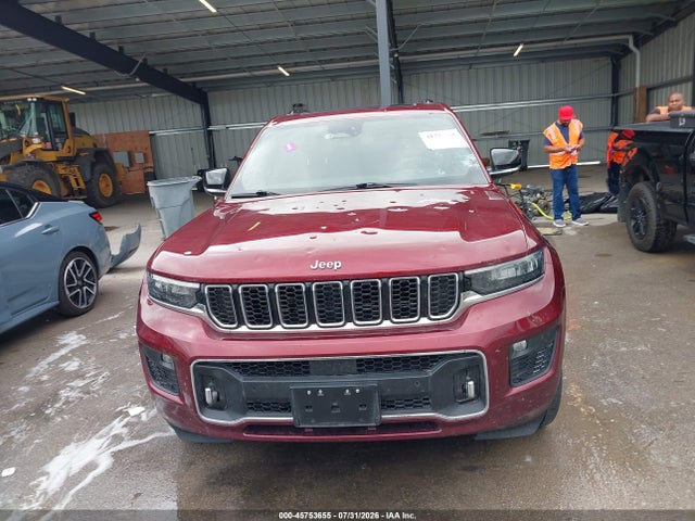 45753655 :رقم المزاد ، 1C4RJKDG1P8732205 vin ، 2023 Jeep Grand Cherokee L Overland 4x4 مزاد بيع