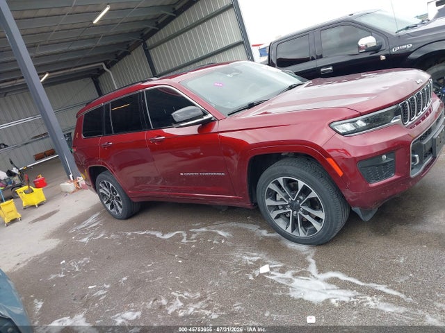 45753655 :رقم المزاد ، 1C4RJKDG1P8732205 vin ، 2023 Jeep Grand Cherokee L Overland 4x4 مزاد بيع