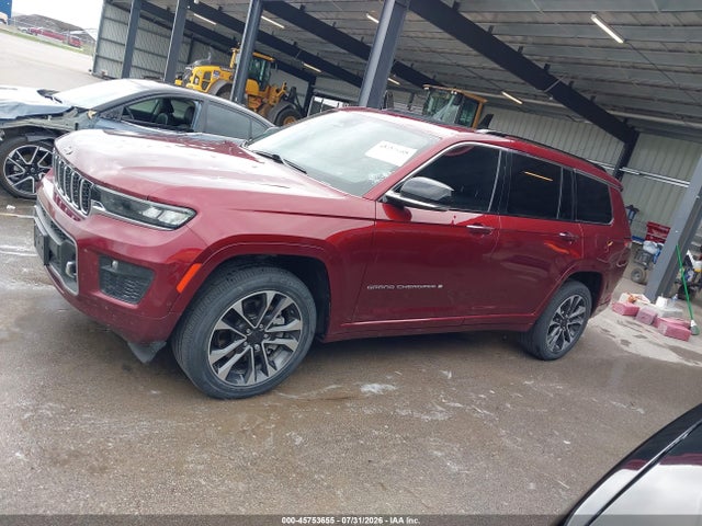 45753655 :رقم المزاد ، 1C4RJKDG1P8732205 vin ، 2023 Jeep Grand Cherokee L Overland 4x4 مزاد بيع