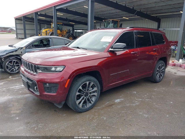 45753655 :رقم المزاد ، 1C4RJKDG1P8732205 vin ، 2023 Jeep Grand Cherokee L Overland 4x4 مزاد بيع