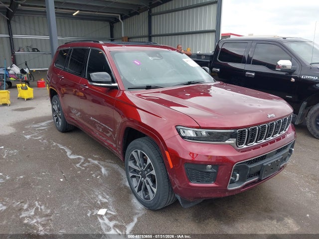 45753655 :رقم المزاد ، 1C4RJKDG1P8732205 vin ، 2023 Jeep Grand Cherokee L Overland 4x4 مزاد بيع