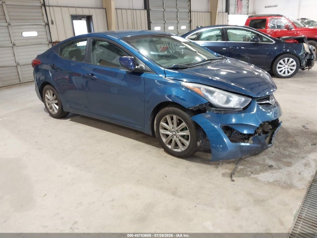 Продаж на аукціоні авто 2014 Hyundai Elantra Se, vin: KMHDH4AE8EU110320, номер лоту: 45753659