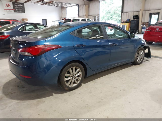 Продаж на аукціоні авто 2014 Hyundai Elantra Se, vin: KMHDH4AE8EU110320, номер лоту: 45753659