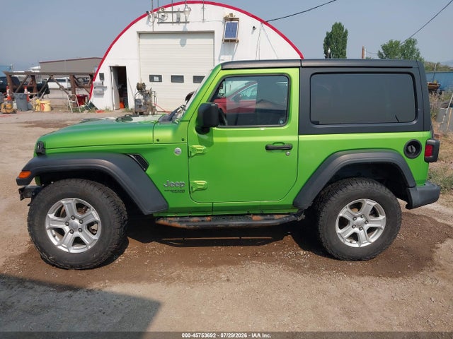 Продаж на аукціоні авто 2019 Jeep Wrangler Sport S 4x4, vin: 1C4GJXAG3KW561373, номер лоту: 45753692