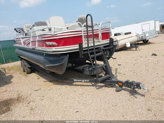 45753695 :رقم المزاد ، RGR25454I12200000 vin ، 2022 Ranger Pontoon مزاد بيع