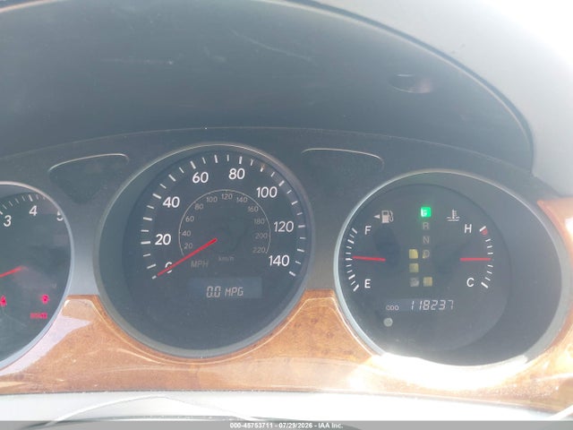 2005 Lexus Es 330 მანქანა იყიდება აუქციონზე, vin: JTHBA30G455074406, აუქციონის ნომერი: 45753711
