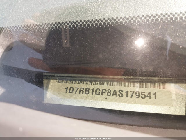 Aukcja sprzedaży 2010 Dodge Ram 1500 St, vin: 1D7RB1GP8AS179541, numer aukcji: 45753724