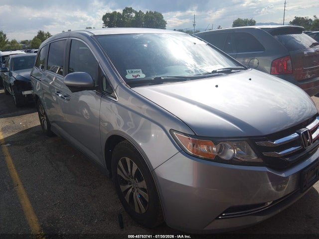 2016 Honda Odyssey Se მანქანა იყიდება აუქციონზე, vin: 5FNRL5H31GB164993, აუქციონის ნომერი: 45753741