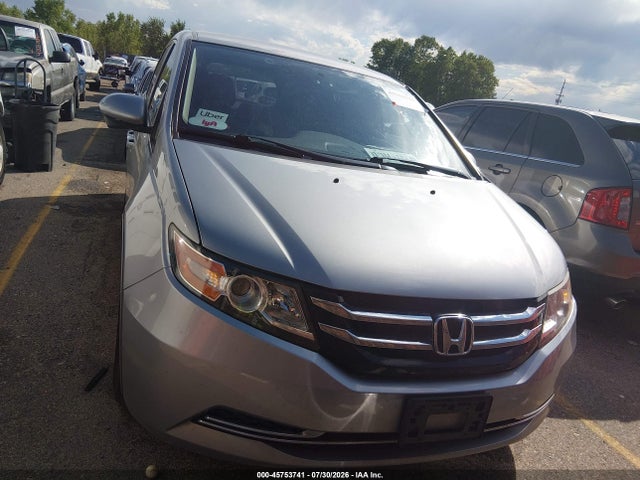 2016 Honda Odyssey Se მანქანა იყიდება აუქციონზე, vin: 5FNRL5H31GB164993, აუქციონის ნომერი: 45753741