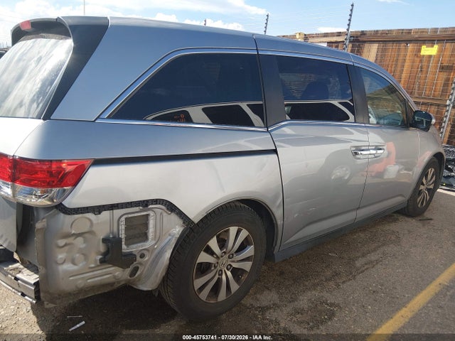 2016 Honda Odyssey Se მანქანა იყიდება აუქციონზე, vin: 5FNRL5H31GB164993, აუქციონის ნომერი: 45753741