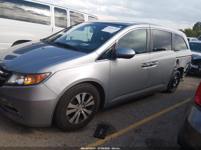 2016 Honda Odyssey Se მანქანა იყიდება აუქციონზე, vin: 5FNRL5H31GB164993, აუქციონის ნომერი: 45753741
