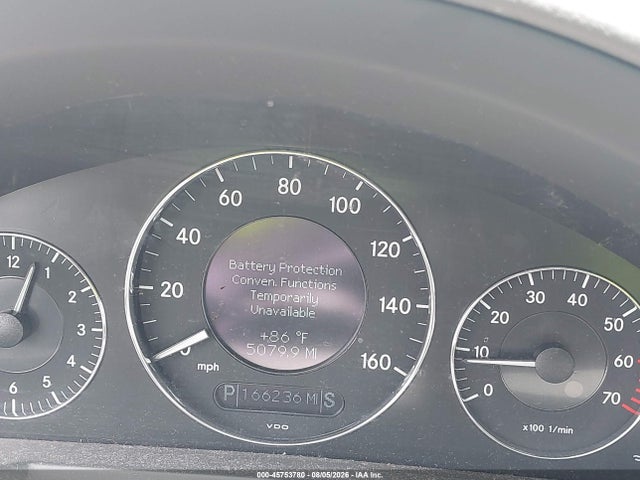 45753780 :رقم المزاد ، WDBUH82J74X119982 vin ، 2004 Mercedes-benz E 320 4matic مزاد بيع