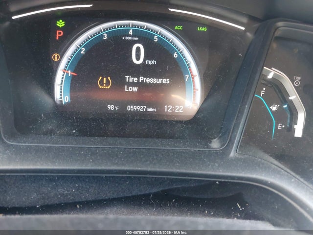Honda Civic Lx 2019 2HGFC2F6XKH591429 Image 15
