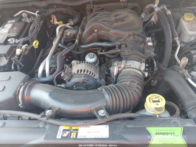 Продажа на аукционе авто 2015 Jeep Wrangler Sahara, vin: 1C4AJWBG7FL682218, номер лота: 45753805