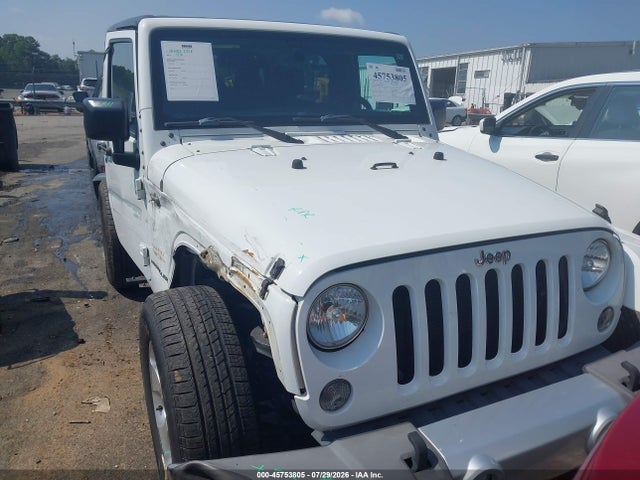 Продажа на аукционе авто 2015 Jeep Wrangler Sahara, vin: 1C4AJWBG7FL682218, номер лота: 45753805