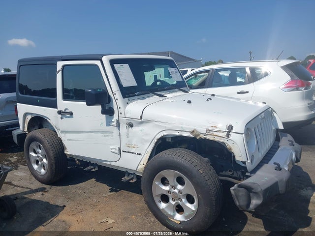 Продажа на аукционе авто 2015 Jeep Wrangler Sahara, vin: 1C4AJWBG7FL682218, номер лота: 45753805