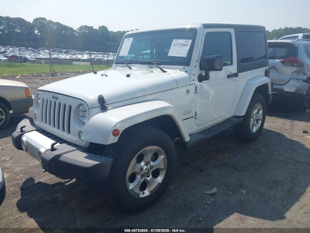 Продажа на аукционе авто 2015 Jeep Wrangler Sahara, vin: 1C4AJWBG7FL682218, номер лота: 45753805