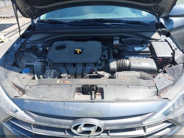2019 Hyundai Elantra Value Edition მანქანა იყიდება აუქციონზე, vin: KMHD84LF8KU877795, აუქციონის ნომერი: 45753825