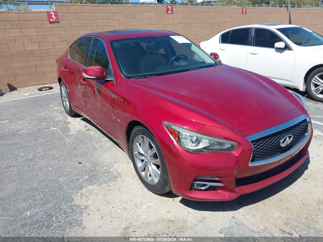 2016 Infiniti Q50 3.0t Premium მანქანა იყიდება აუქციონზე, vin: JN1EV7AP0GM303460, აუქციონის ნომერი: 45753850