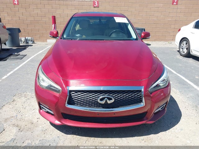 2016 Infiniti Q50 3.0t Premium მანქანა იყიდება აუქციონზე, vin: JN1EV7AP0GM303460, აუქციონის ნომერი: 45753850