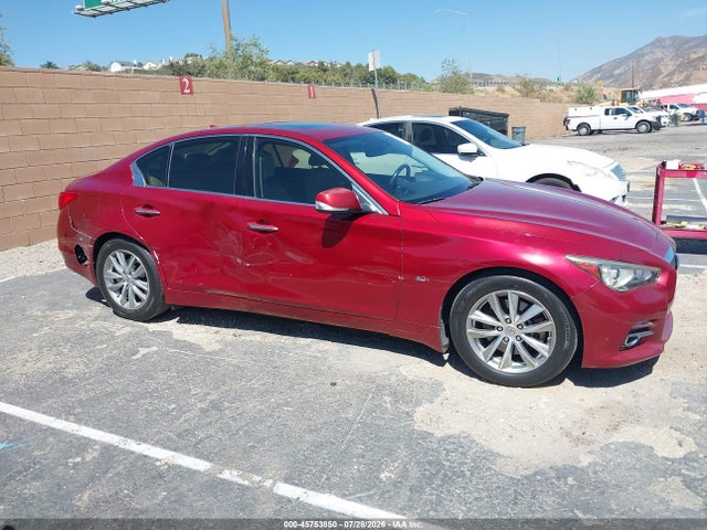 2016 Infiniti Q50 3.0t Premium მანქანა იყიდება აუქციონზე, vin: JN1EV7AP0GM303460, აუქციონის ნომერი: 45753850