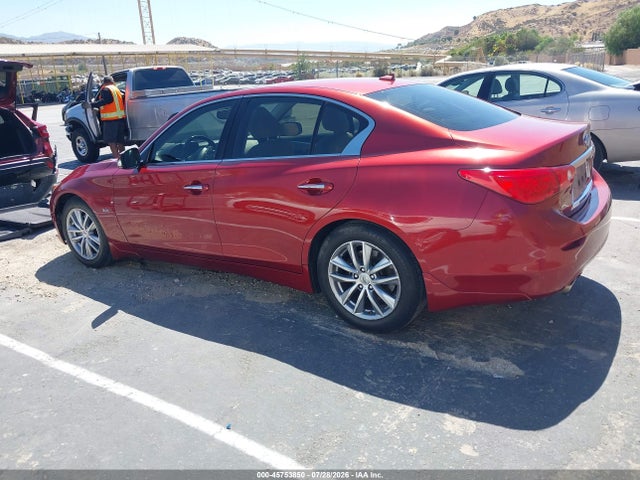 2016 Infiniti Q50 3.0t Premium მანქანა იყიდება აუქციონზე, vin: JN1EV7AP0GM303460, აუქციონის ნომერი: 45753850
