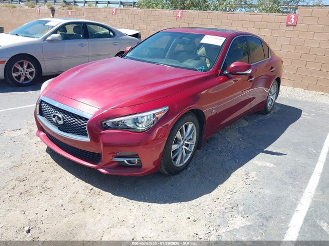 2016 Infiniti Q50 3.0t Premium მანქანა იყიდება აუქციონზე, vin: JN1EV7AP0GM303460, აუქციონის ნომერი: 45753850