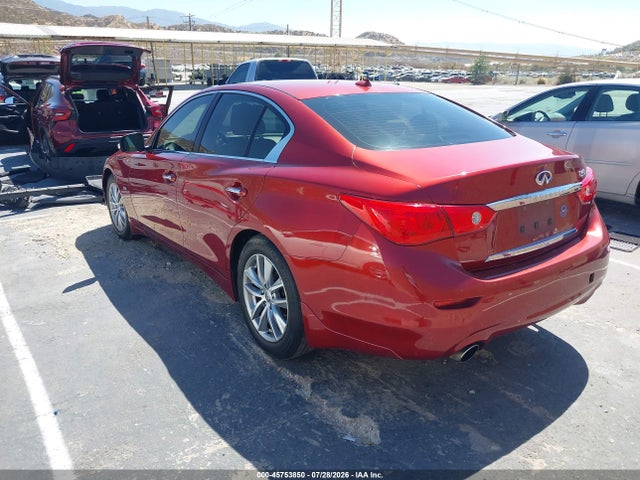 2016 Infiniti Q50 3.0t Premium მანქანა იყიდება აუქციონზე, vin: JN1EV7AP0GM303460, აუქციონის ნომერი: 45753850
