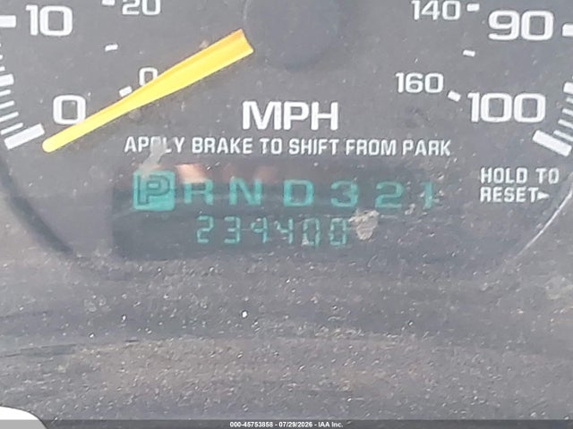 45753858 :رقم المزاد ، 2GTEK19T9Y1395878 vin ، 2000 Gmc Sierra 1500 Sle مزاد بيع