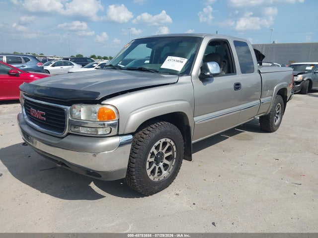 45753858 :رقم المزاد ، 2GTEK19T9Y1395878 vin ، 2000 Gmc Sierra 1500 Sle مزاد بيع