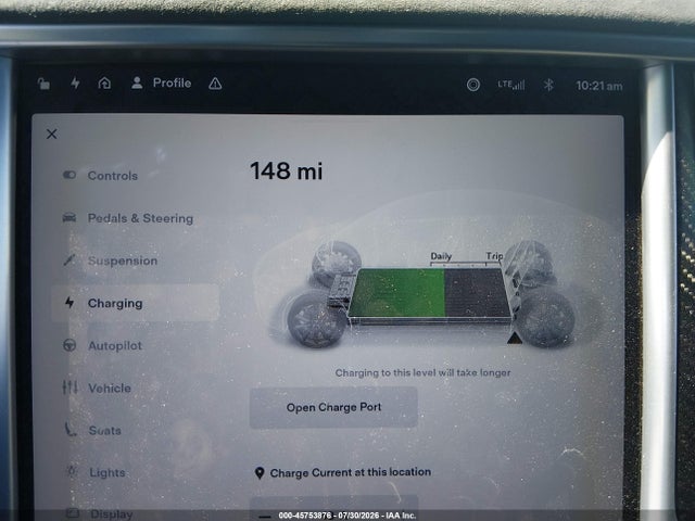 Aukcja sprzedaży 2017 Tesla Model X 100d/75d/90d, vin: 5YJXCAE29HF047207, numer aukcji: 45753876