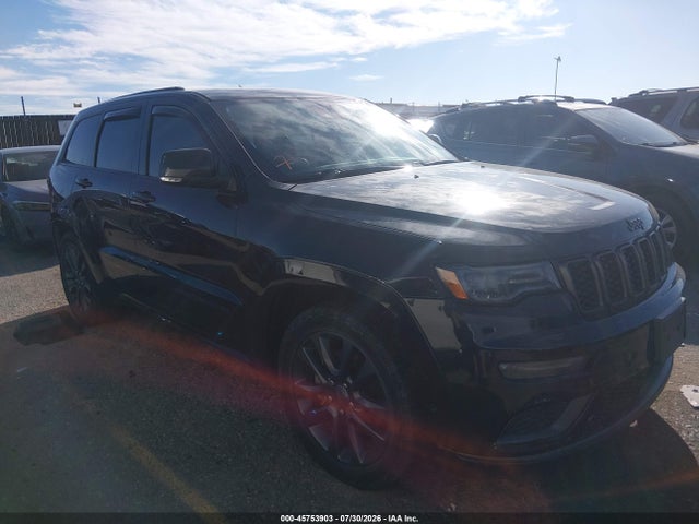 45753903 :رقم المزاد ، 1C4RJFCT4JC189927 vin ، 2018 Jeep Grand Cherokee High Altitude 4x4 مزاد بيع
