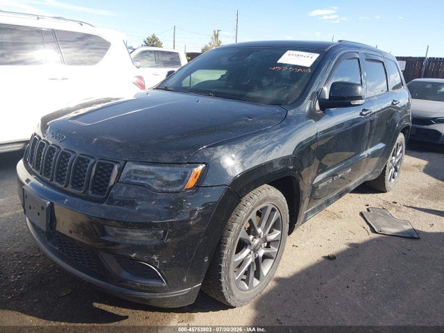 45753903 :رقم المزاد ، 1C4RJFCT4JC189927 vin ، 2018 Jeep Grand Cherokee High Altitude 4x4 مزاد بيع