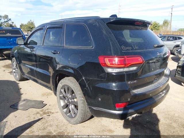 45753903 :رقم المزاد ، 1C4RJFCT4JC189927 vin ، 2018 Jeep Grand Cherokee High Altitude 4x4 مزاد بيع