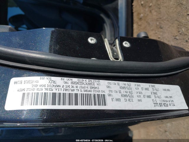 Продажа на аукционе авто 2016 Ram 1500 St, vin: 3C6RR7KT4GG345090, номер лота: 45754034